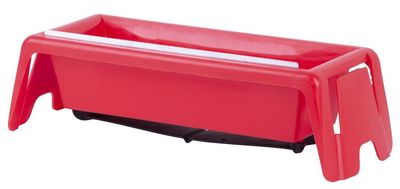 Edény Strend Pro MP915, festékhez és gipszhez, 300 mm, gumis spatula festőecset tartóval
