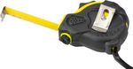 Mérőszalag Strend Pro WorkTiger 6E, 3 m, 19 mm, behúzható, AutoStop, gumírozott