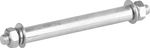 Axle Axle, 140/14 mm, for wheelbarrow, spare part