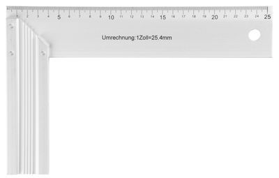 Derékszög Strend Pro WPS-502, 250 mm, Alu