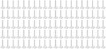 Medzerník Strend Pro LS401, nivelačný, pod obklad, 75x11x1.50 mm, bal. 100 ks, plast