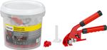 Szintezőkészlet Strend Pro LS119 StarterKIT, 100x távtartó, 100x adapter + fogó