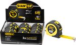 Mérőszalag GIANT CR-82 CE, 5 m, 19 mm, behúzható, feltekercselhető, Sellbox 12 db