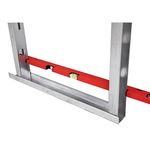 Vízmérték KAPRO® 773 Drywall, 900 mm, Plumb Site®, Dual-View™, gipszkarton szereléshez