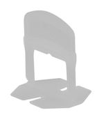 Medzerník L Strend Pro, nivelačný, pod obklad, 1.0 mm, bal. 100 ks, plast biely