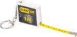 Mérőszalag GIANT CR-L107, Mini, tekercses, kulcstartó