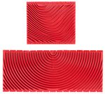 Textúrázó készlet Euroll, Woodgrain, erezetkészítő bölcső, fa mintázat