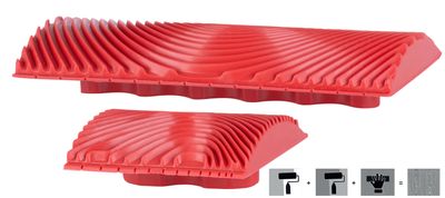 Euroll textúrakészlet, Woodgrain, recéző készlettel, famintás