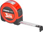 Tape measure Strend Pro Premium RW3016W, 3 m, 16 mm, retractable, with window