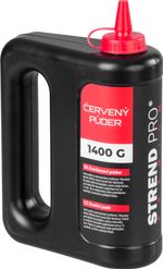 Strend Pro Premium por 1400 g, kőműves jelölőpor, piros