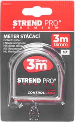 Mérőszalag Strend Pro Premium PW3013, 3 m, 13 mm, behúzható