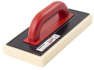 Trowel Strend Pro Premium, REDhand, 280x140x30 mm, ABS, extra sea sponge