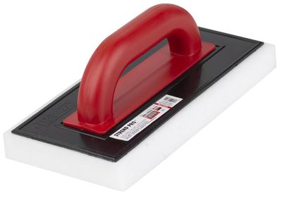 Trowel Strend Pro Premium, REDhand, 280x140x30 mm, ABS, fine foam