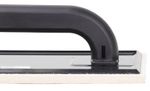 Trowel Strend Pro BlackEdt, 250x130x8 mm, ABS, white felt