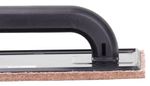 Trowel Strend Pro BlackEdt, 250x130x8 mm, ABS, brown felt, hobby