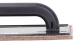 Trowel Strend Pro BlackEdt, 250x130x8 mm, ABS, brown felt, hobby