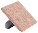 Simító Strend Pro BlackEdt, 250x130x8 mm, ABS, barna filc, hobbi