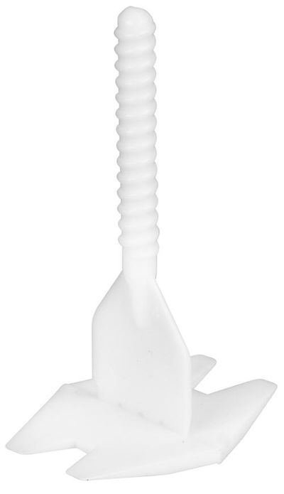 Spacer Strend Pro Premium LS122, leveling, 1.0 mm, pack of 100 pcs, white