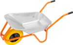 Wheelbarrow Strend Pro Premium Fortis D-2, Zn, PU wheel, 85 lit, max. 180 kg