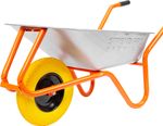 Wheelbarrow Strend Pro Premium Fortis D-2, Zn, PU wheel, 85 lit, max. 180 kg