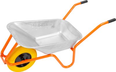 Wheelbarrow  Strend Pro Premium Fortis D-2, Zn, wheel PU, 85 lit, max. 180 kg