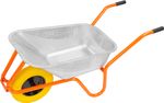 Wheelbarrow Strend Pro Premium Fortis D-2, Zn, PU wheel, 100 lit, max. 180 kg