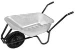 Wheelbarrow Strend Pro Premium Fortis D-2, Zn, SR solid wheel, 100 lit., max. 180 kg