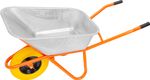 Wheelbarrow Strend Pro Premium Fortis D-3, Zn, PU wheel, 100 lit, max. 200 kg