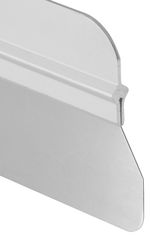 Spatula Strend Pro Premium, Inox, rozsdamentes acél, kőműves, 500 mm, lekerekített élek