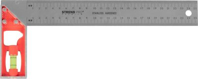 Uholník Strend Pro Premium, 250 mm, s libelou