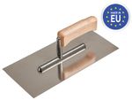 Simító Strend Pro Premium, HardWood, fa nyél, 270x130 mm, egyenes, 0,7 mm, rozsdamentes acél