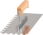 Hladítko Strend Pro Premium, HardWood, drevená rúčka, 270x130 mm, e12 mm, 0,7 mm, nerez