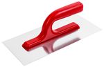 Simító Strend Pro Premium, REDhand, műanyag nyél, 270x130 mm, egyenes, 0,7 mm, rozsdamentes acél