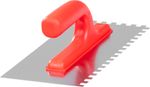 Hladítko Strend Pro Premium, REDhand, plast. rúčka, 270x130 mm, e8 mm, 0,7 mm, nerez