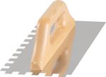 Hladítko Strend Pro Premium, HardWood, drevená rúčka, 270x130 mm, e12 mm, 0,7 mm, nerez