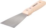 Trowel Strend Pro Premium S295, 60x1.2 mm, stainless steel, beech handle