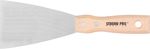 Trowel Strend Pro Premium S295, 80x1.2 mm, stainless steel, beech handle