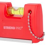 Spirit level Strend Pro JYC-78B, 100 mm, mini, with magnet, plastic