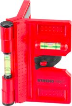 Spirit level Strend Pro FSB-12, 135 mm, corner, for posts, magnetic angle