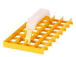 Plaster Scraper Strend Pro PT-254, 290x150x22 mm, mesh, serrated