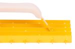 Kaparó Strend Pro PT-254, vakolathoz, 290x150x22 mm, rácsos, fogazott
