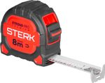 Tape measure Strend Pro Premium Sterk RZ8027, 8 m, 27 mm, retractable, extra wide