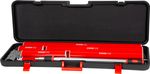 Sada hladítok Strend Pro Premium Ergonomic, na stierky a sadrové omietky, 250-1000 mm, 1,05-1,88 m teleskopická tyč, držiak, v kufri