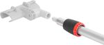 Pole Strend Pro Premium Ergonomic, telescopic, for trowel holder for fillers and plaster, 800-1400 m