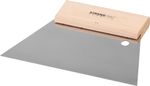 Spatula Strend Pro Premium 7253-2, rozsdamentes acél, fa nyél, 108x180x100 mm