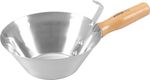 Ladle Strend Pro, bricklayer, stainless steel, wooden handle, 180 mm