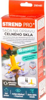 Készlet Strend Pro, szélvédő javításához, Javítókészlet, 11 részes