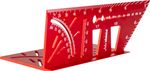Square Strend Pro Premium, carpenter's, ALU mitre, 150 mm, 30°-45°-60°-90°