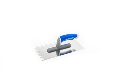 Trowel Kubala G-24, semi-round tooth, 130x270mm
