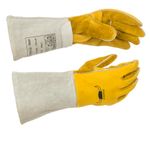 Kesztyű Weldas 10-2750 (XL), 9,5-ös méret, 5 db/csomag